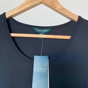 NWT Ralph Lauren Black Dress XS